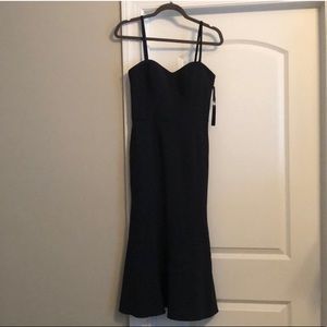 Vera Wang Navy Dress Size 2 - Wedding Guest Dress